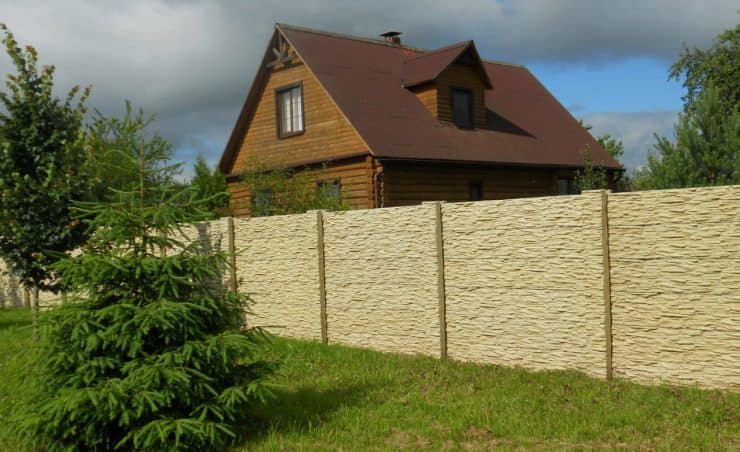 Бетонный забор: как установить своими руками? Обзор самых популярных решений (91 фото + видео)