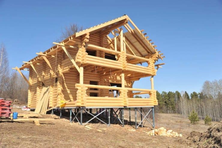 Свайный фундамент (75 фото): классификация, конструкция и примеры использования для разных типов зданий