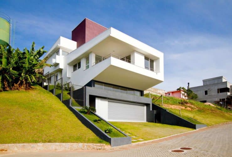 Дом на склоне (62 фото) - идеи создания креативного дизайна современного дома