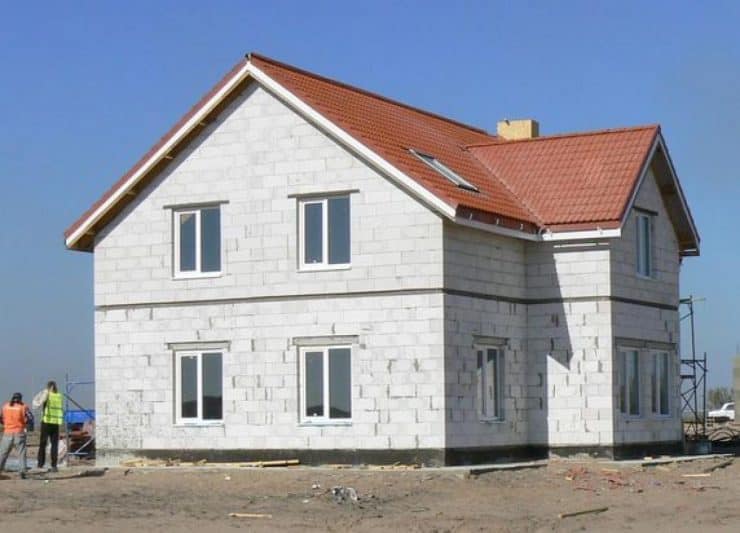 Дом из шлакоблока: как построить и утеплить качественно? (77 фото-идей)