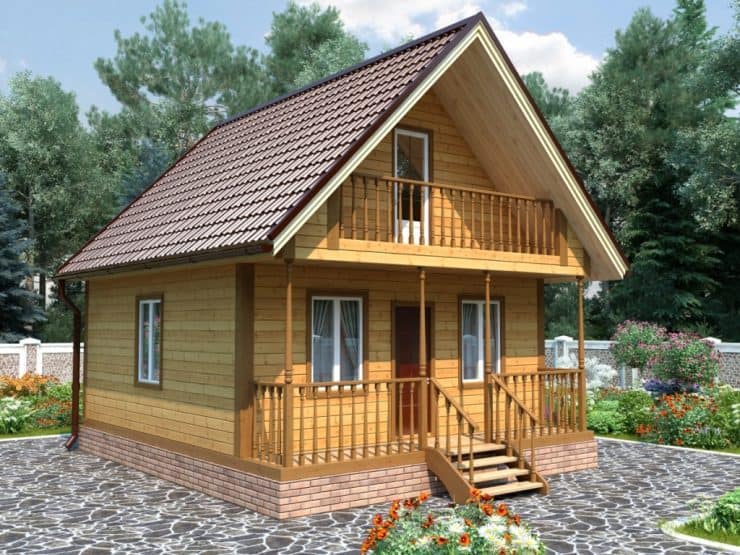 Дома из бруса: как построить быстро и качественно? 81 фото и советы для начинающих