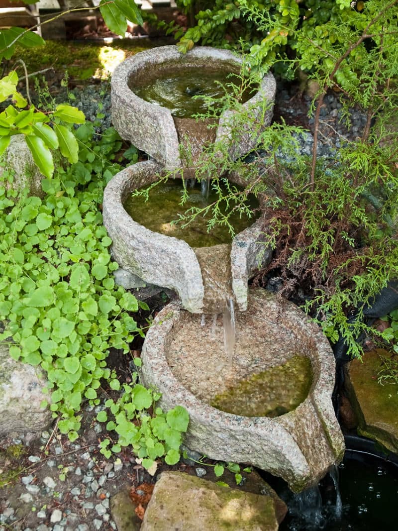 small-decorative-three-basin-waterfall-in-garden
