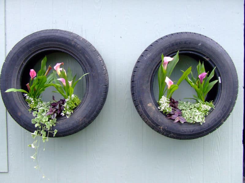 tire-planters